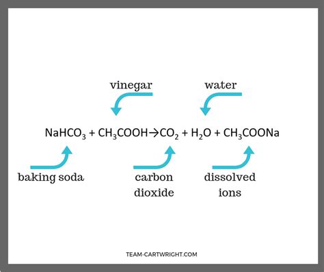 balanced chemical equation for baking soda and vinegar|vinegar bicarb soda equation.